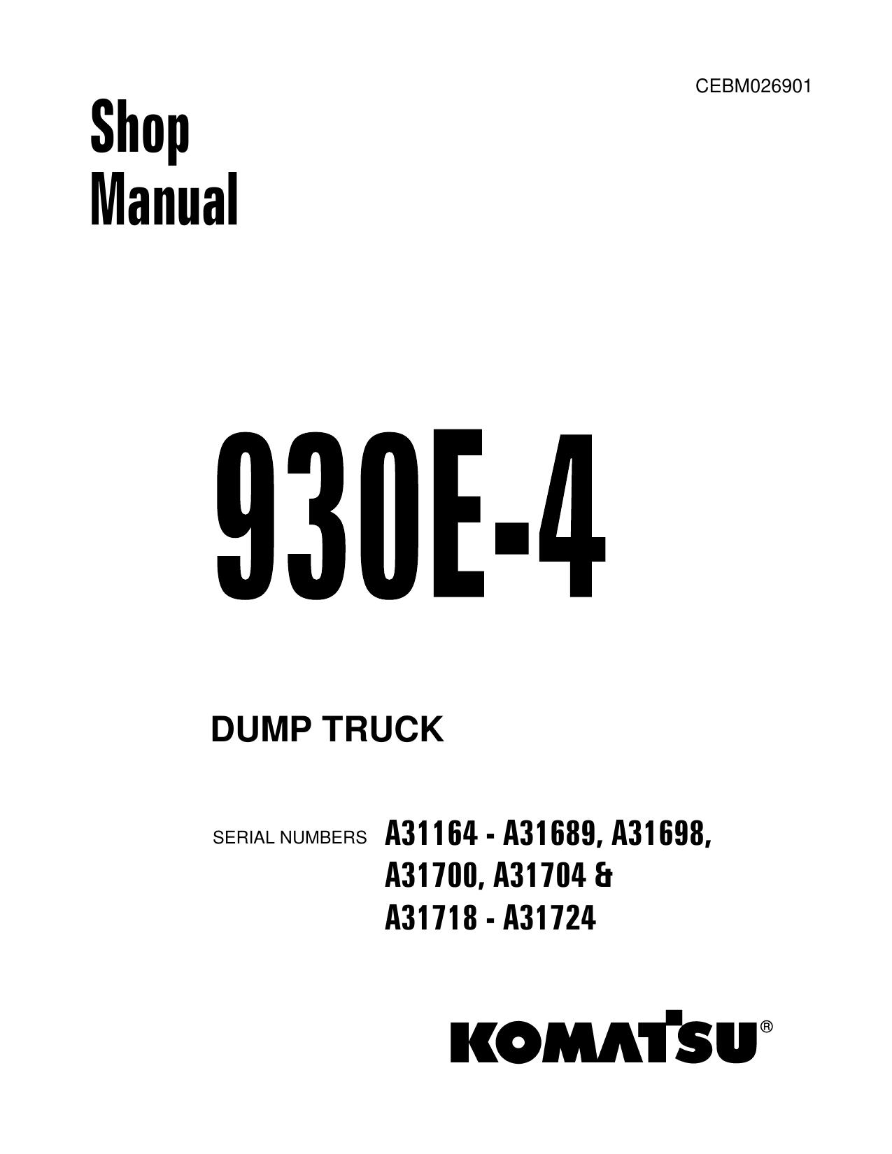 930E-4 Shop Manual (2)